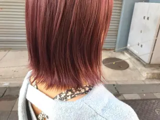 ミディアム stylist 大須賀 裕矢のヘアスタイル