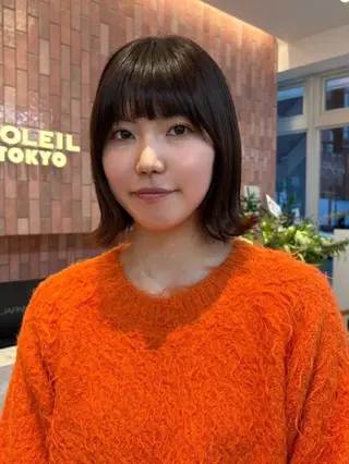 ミディアム メンズ ヘアメイク  ハイトーン キャロのヘアスタイル