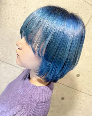 ショート カラー 韓国風/小顔レイヤー /艶カラーのヘアスタイル