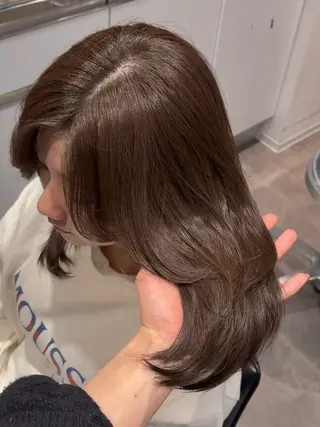 ロング カラー meby所属・🩵福岡ブリーチなし カラー/紫音🩵のヘアスタイル