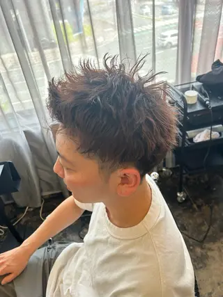 ショート メンズ 古川 凜人／メンズカットのヘアスタイル