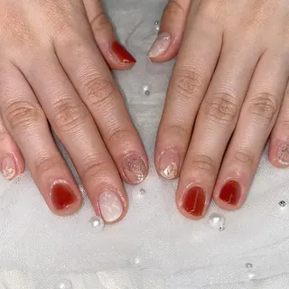 ネイル I P'ink nail salon所属・I pinknail 韓国風·持ち込み専門のネイルデザイン