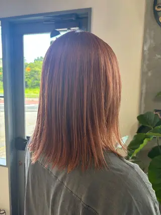 ミディアム オラプラノ所属・與那覇 有紗のヘアスタイル