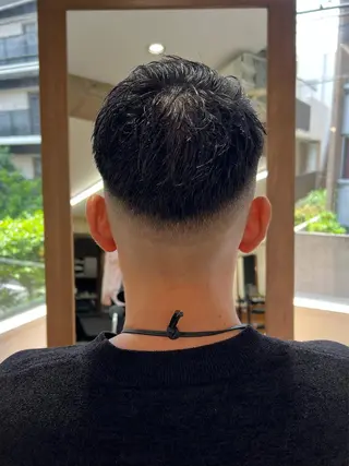 ショート メンズ メンズカット✂️ スキンフェード伊藤陸のヘアスタイル