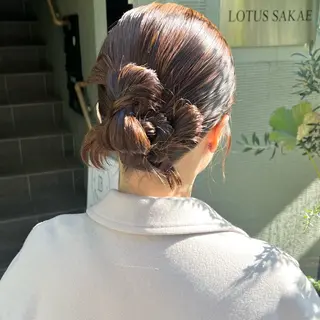 セミロング ヘアアレンジ KIHO |Bond 三軒茶屋のヘアスタイル