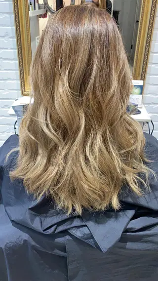 ロング カラー Renatus店長 金子裕美のヘアスタイル