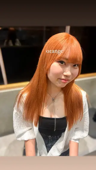 カラー このか/似合わせ/ 透明感/ダブルカラーのヘアスタイル