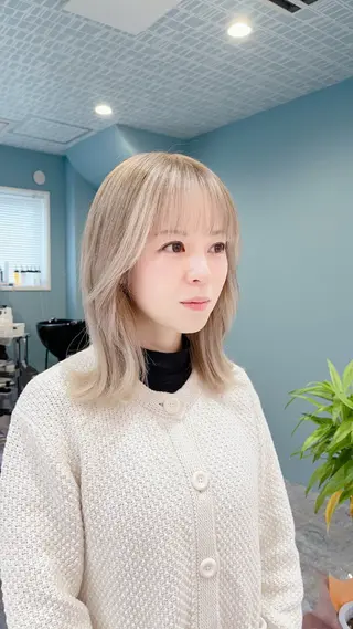 ミディアム カラー ✨️💎山口 真依💎✨️のヘアスタイル