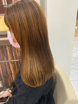 ロング 宮澤 美幸のヘアスタイル