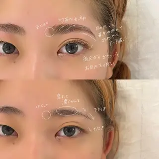アイブロウ GO TODAY SHAiRE SALON Vellmie店所属・吉祥寺kasumi 🌛eye/browのマツエク・マツパデザイン