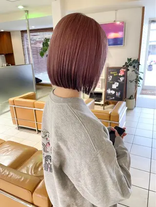 ショート 🌟デザインカラー 🌟コノミ🌟のヘアスタイル