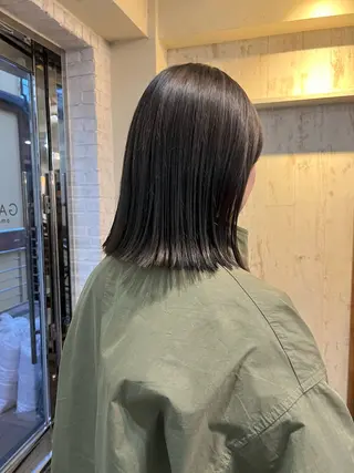 セミロング カラー ✨️トリートメント✨ /✨透明感✨/ゆうのヘアスタイル