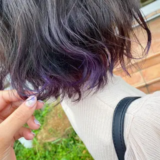 ミディアム カラー 荒木 ひろかのヘアスタイル