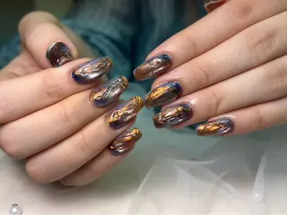 ネイル lucky nail 歌舞伎町のネイルデザイン