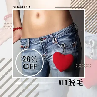 メンズ 男女同額完全個室脱毛 LEPIA内田のエステ・リラクイメージ