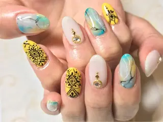 ネイル 五十嵐 美智のネイルデザイン