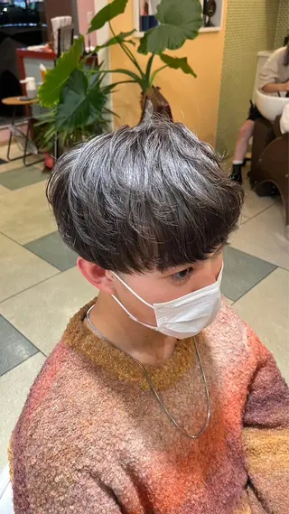 パーマ メンズ ミシェル /韓国ヘア🕊️のヘアスタイル