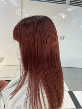 セミロング 🐬脱白髪染めカラー 清水大世🐬のヘアスタイル