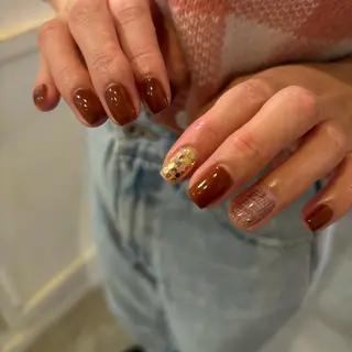 メンズ ネイル 山田 美羽のネイルデザイン