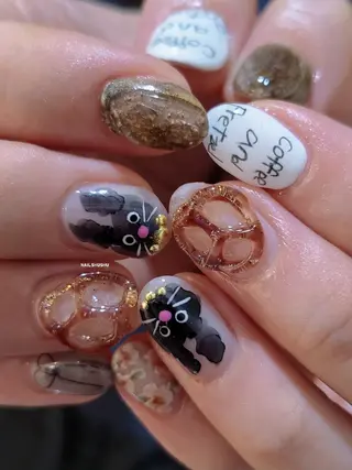 ネイル 3dパーツ/流行り 👧shushu❤️のネイルデザイン