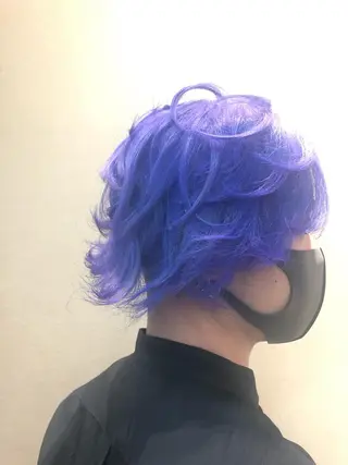 メンズ ゆぴ☾‪/推しカラー /ハイトーンのヘアスタイル