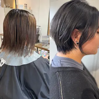 ショート ✨髪質改善美髪矯正✨ ボブ/韓国レイヤー✨のヘアスタイル