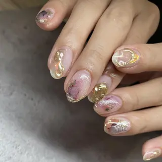 ネイル p.o.n. nuance/個性的のネイルデザイン