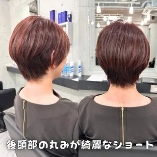 ショート Endearing 銀座/レイヤーカットのヘアスタイル