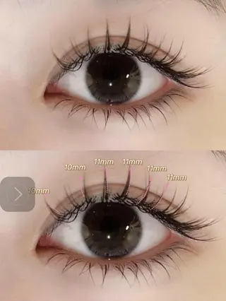 マツエク・マツパ AB マツエクネイルサロンのマツエク・マツパデザイン