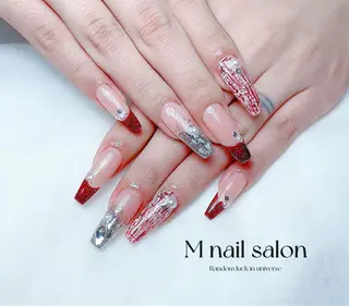 ネイル M🌷nail 長さだし専門店のネイルデザイン