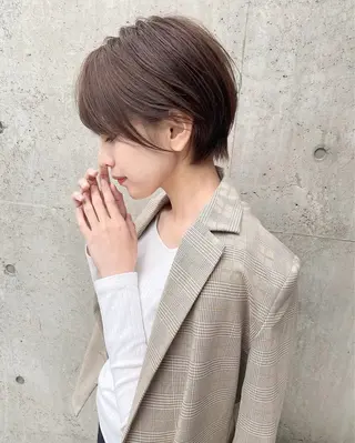 ショート ショートカット/ 森栄範のヘアスタイル