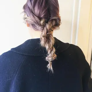 ロング カラー ヘアアレンジ yuki hair所属・yuki watanabeのヘアスタイル