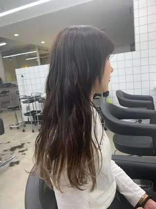 ロング 【美容室が苦手な方 専問美容室】MIHOのヘアスタイル