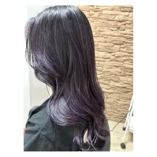 セミロング カラー メンズパーマ 次元のヘアスタイル