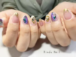 ネイル Rindu Nail 名駅miniのネイルデザイン
