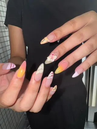ネイル MITSUKI🪡 海外/個性派/ロングのネイルデザイン