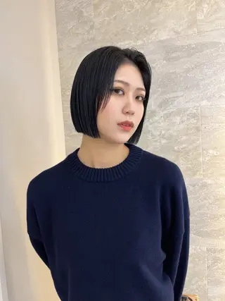 ショート カラー 池袋/似合わせ/縮毛 髪質改善【ugen】のヘアスタイル