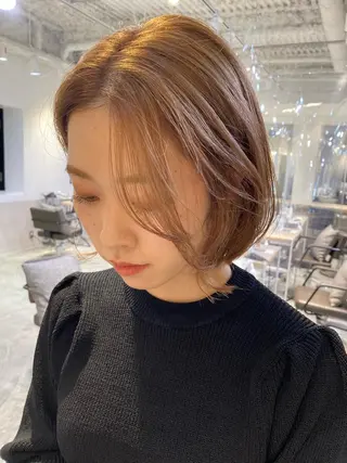 ショート カラー FILMS所属・宮城 星のヘアスタイル