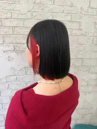 ミディアム 池袋艶カラー/メイク 🎀Rina🎀💚のヘアスタイル