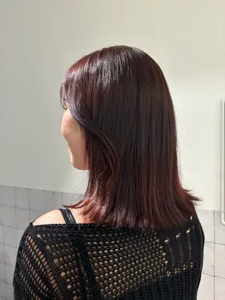 カラー AO所属・ボブ/ハイライト🦓 /harukaのヘアスタイル