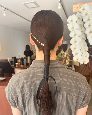 ミディアム 🌈トップデザイナー 金沢駅近nanamiのヘアスタイル