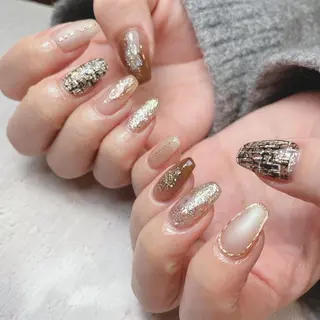 ロング nail&eyelash mate所属・京都/東向日/桂 ayumiのネイルデザイン