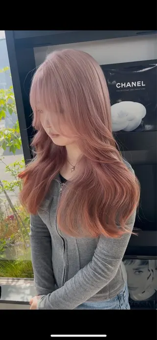 ロング 寺島 理菜のヘアスタイル