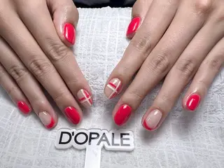 ネイル D‘OPALEサロン所属・トパサロン 上野kkのネイルデザイン