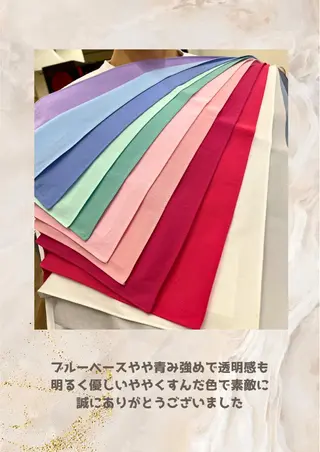 パーソナルカラー診断 自由が丘💐ブルームのその他イメージ