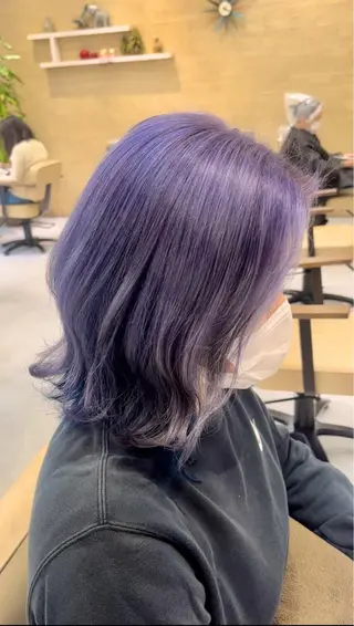 ミディアム メンズバレイヤージュ 斉藤春のヘアスタイル