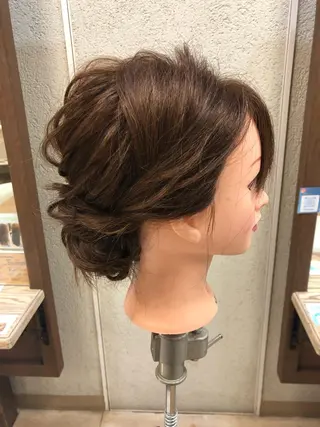 ヘアアレンジ 阿部 美咲のヘアスタイル