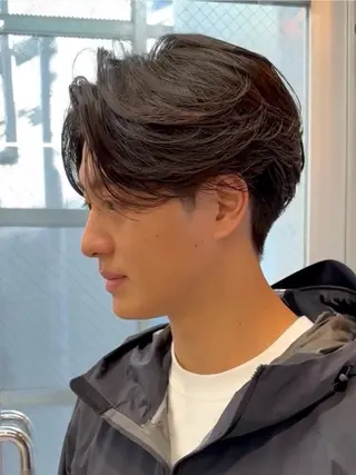 メンズ 似合わせカット/ ハイトーン/aoiのヘアスタイル