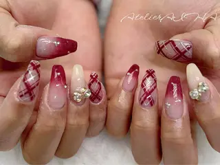 ネイル nail&eyelashsalon atelier fam上本町店所属・アトリエ FAMのネイルデザイン
