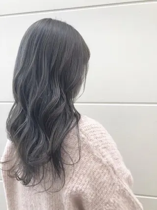 ロング PACE所属・ayumi ／透明感カラーのヘアスタイル